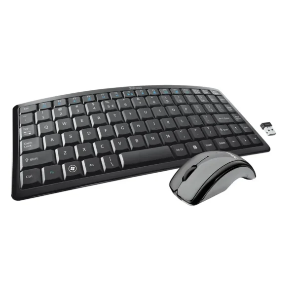 Trust Curve keyboard Mouse included Home USB