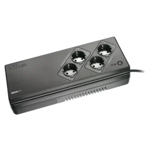 Trust 600VA UPS with 4Port Surge Guard PW-5060S uninterruptible power supply (UPS) 0.6 kVA 0 W