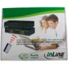 InLine Audio Video Toslink Switch 3 IN 1 OUT with IR remote