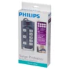 Philips SPP4081B/17 surge protector Black, Grey 8 AC outlet(s) 1.2 m