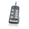 Philips SPP4081B/17 surge protector Black, Grey 8 AC outlet(s) 1.2 m