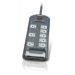 Philips SPP4081B/17 surge protector Black, Grey 8 AC outlet(s) 1.2 m