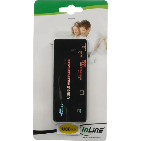 InLine USB 3.0 Super Multi Card Reader all in one black