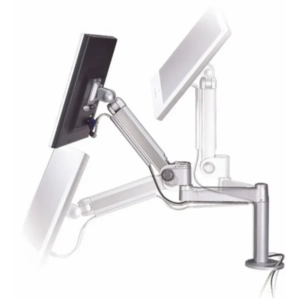 Neomounts FPMA-D941 monitor mount / stand 61 cm (24″) Desk Silver