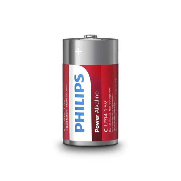 Philips Power Alkaline Battery LR14P2B/10