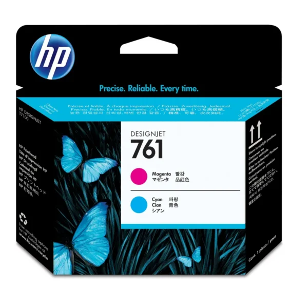 HP 761 Magenta/Cyan Designjet Printhead