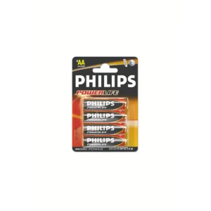Philips PowerLife LR6PB4C AA Alkaline Battery