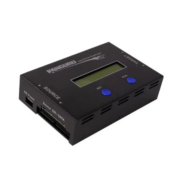 iStorage Kanguru Mobile Clone HD 1-to-1 Hard Drive Duplicator|Native SATA and 3.5″ PATA interface| Multiple Copy modes: Full, Brief and Resize| Fast transfer rates |TAA Compliant |