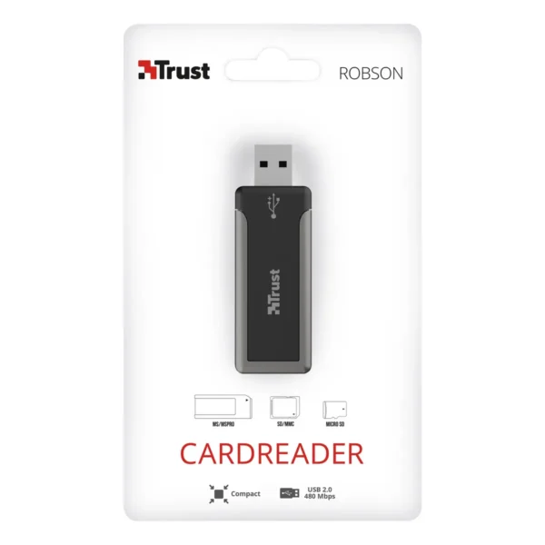 Trust 36-in-1 USB2 Mini Cardreader CR-1350p card reader USB White