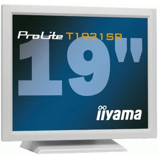 iiyama ProLite T1931SR-1 computer monitor 48.3 cm (19″) 1280 x 1024 pixels LED Touchscreen Tabletop White
