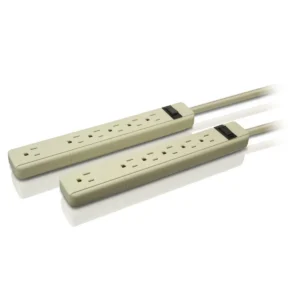 Philips SPS1060V/17 power extension 0.76 m 6 AC outlet(s) Beige