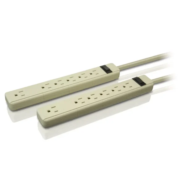 Philips SPS1060V/17 power extension 0.76 m 6 AC outlet(s) Beige