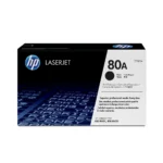 HP 80A Black Original LaserJet Toner Cartridge