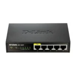 D-Link DES-1005P Unmanaged L2 Fast Ethernet (10/100) Power over Ethernet (PoE) Black