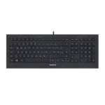 CHERRY Strait keyboard Universal USB QWERTY US English Black