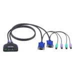 ATEN CS62S KVM switch Black