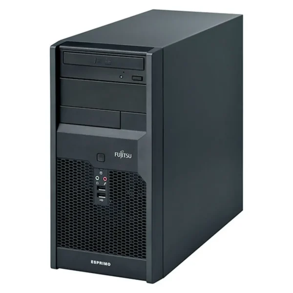 Fujitsu ESPRIMO P2550 Intel® Core™2 Duo E7500 2 GB DDR2-SDRAM 320 GB NVIDIA® GeForce® 7050 Windows 7 Professional Mini Tower PC Black