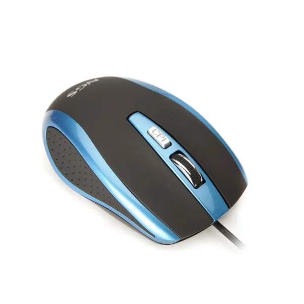 NGS Blue tick mouse Office Right-hand USB Type-A Optical 1600 DPI