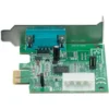 StarTech.com Discontinued and replaced by PEX1S953LP – 1 Port Low Profile Native PCI Express RS232 Serial Card with 16950 UART – PCIe Serial Card – 1 Port LP RS232 Card