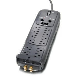 Philips SPP5145A/17 surge protector Black 14 AC outlet(s) 2.4 m