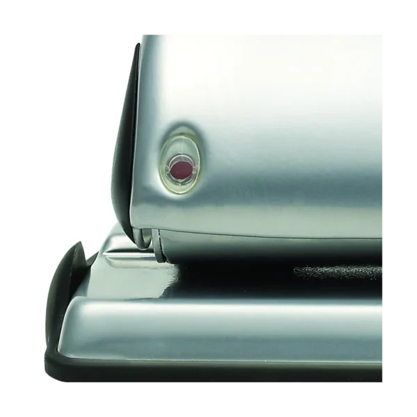 Rexel Precision 425 4 Hole Punch Silver/Black