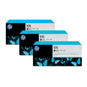 HP 771 3-pack 775-ml Matte Black Designjet Ink Cartridges CR250A print head Inkjet printing