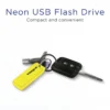 Integral 32GB USB2.0 DRIVE NEON YELLOW