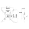 Multibrackets M VESA Wallmount 360 Black