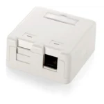 Equip 2-Port Keystone Jack Surface Mount Box