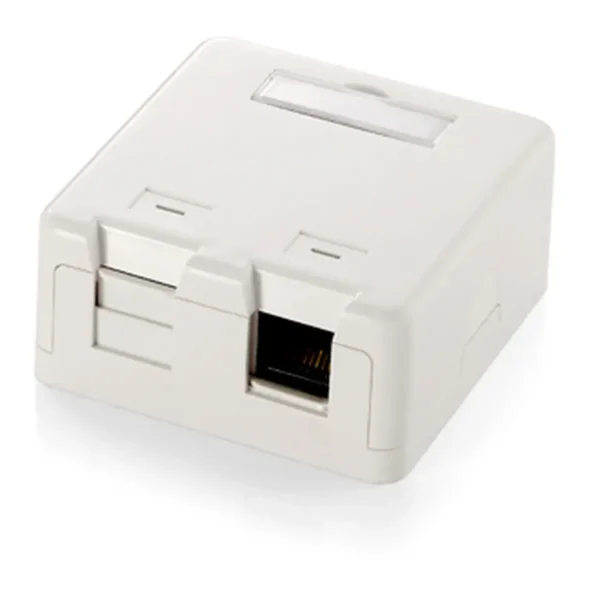 Equip 2-Port Keystone Jack Surface Mount Box
