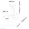 Neomounts BEAMER-C80 Beamer ceiling mount – h 13-20 cm – full motion