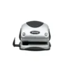 Rexel Precision 215 2 Hole Punch Silver/Black