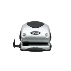 Rexel Precision 215 2 Hole Punch Silver/Black