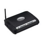 Trust Wireless ADSL2+ Modem-Router 54Mbps MD-5700 wireless router Black