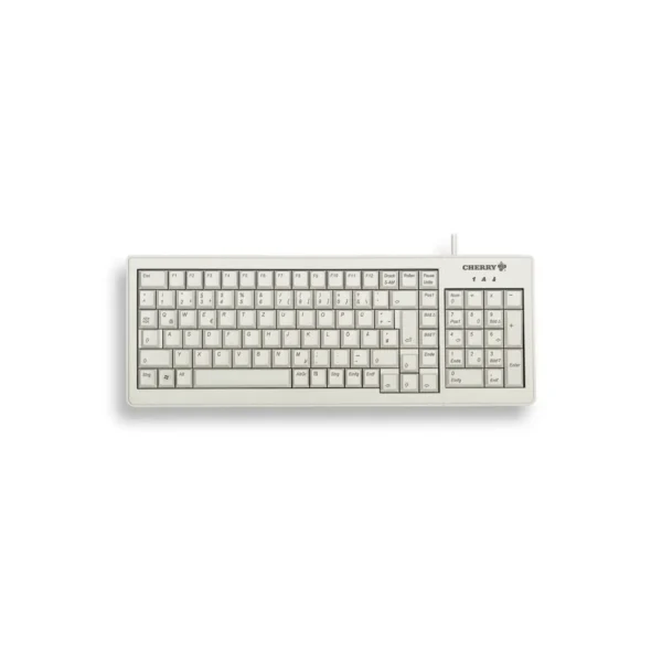 CHERRY XS G84-5200 keyboard Office USB + PS/2 QWERTY English Grey