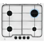 Electrolux PB640V Black, White Built-in 59.4 cm Gas 4 zone(s)