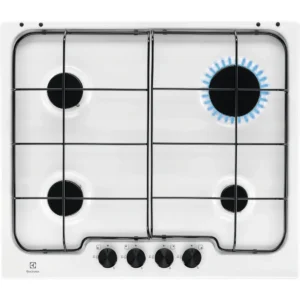 Electrolux PB640V Black, White Built-in 59.4 cm Gas 4 zone(s)