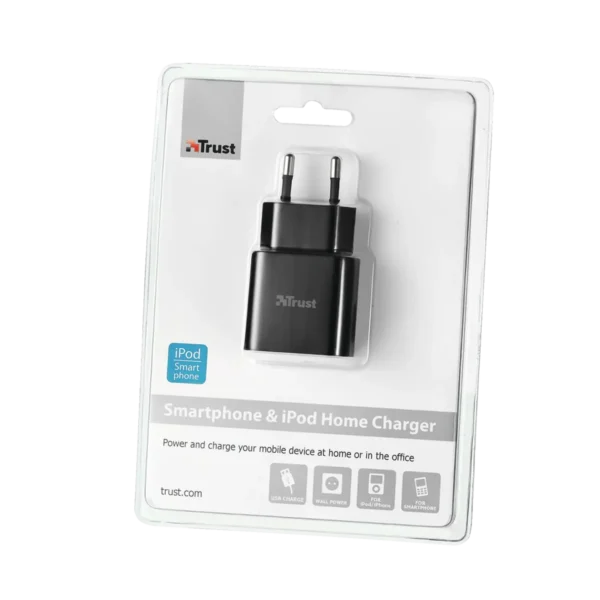 Trust Smartphone & iPod Home Charger Mobile phone Black AC Indoor