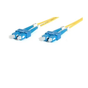 StarTech.com Fiber Optic Cable – Single-Mode Duplex 9/125 – LSZH – SC/SC – 2 m