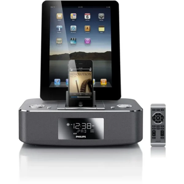 Philips DC390/37 radio Clock Digital Aluminium