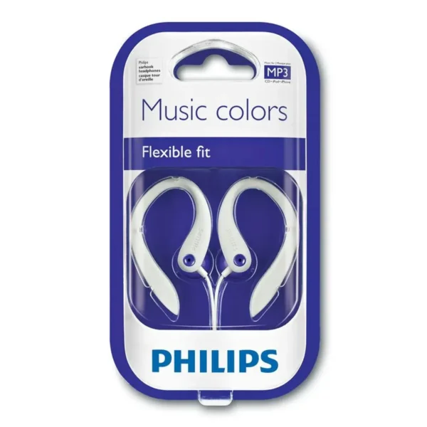 Philips SHS3215C/28 headphones/headset Wired Ear-hook, In-ear Purple, White