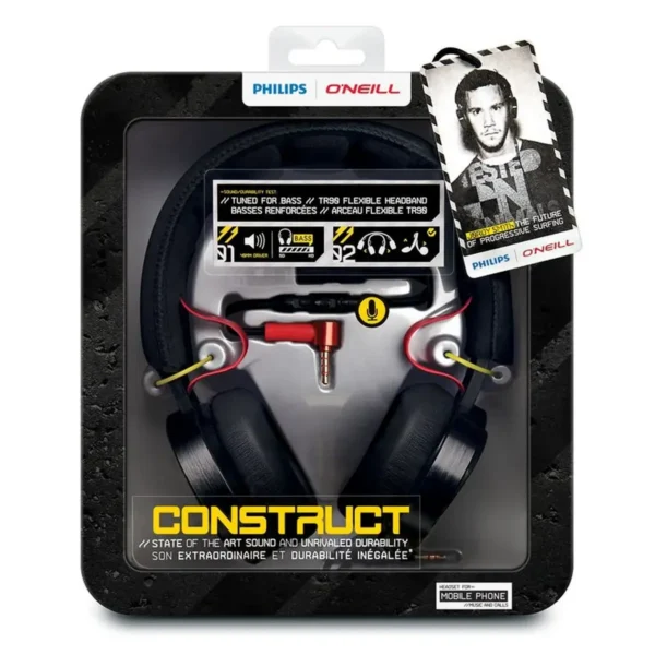 Philips O’Neill THE CONSTRUCT headband headphones SHO7205BK/28