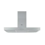 Whirlpool AKR703IX cooker hood Wall-mounted Stainless steel 400 m³/h
