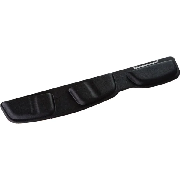 Fellowes Keyboard Wrist Rest – Health-V Wrist Rest with Antibacterial Protection – Ergonomic Wrist Support for Computer, Laptop, Home Office Use – Black