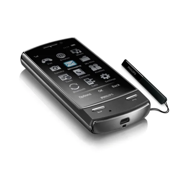 Philips Xenium CTX806BLK/00 mobile phone 7.62 cm (3″) 136.5 g Black