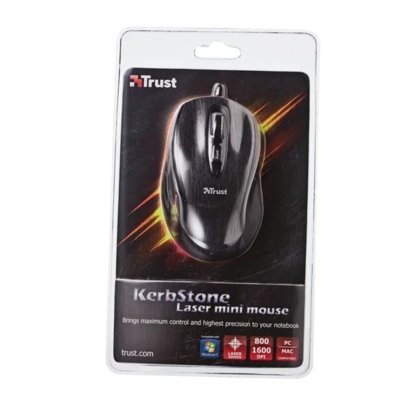 Trust KerbStone mouse USB Type-A Laser 800 DPI