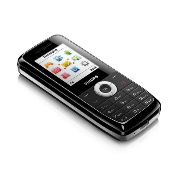 Philips Xenium X100 4.57 cm (1.8″) 52.7 g Silver Entry-level phone