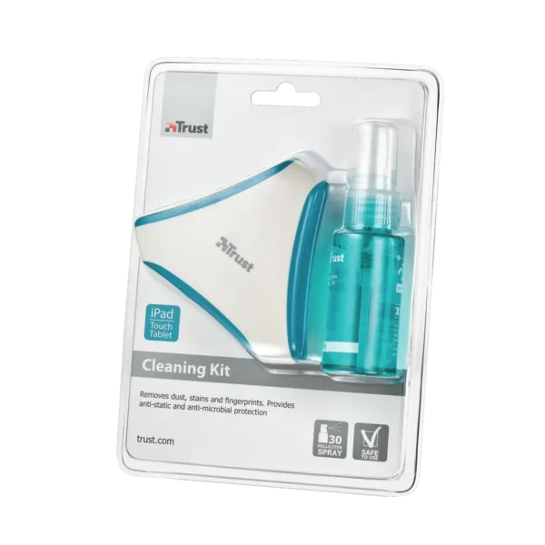 Trust Cleaning Kit Tablet PC Equipment cleansing wet & dry cloths 30 ml