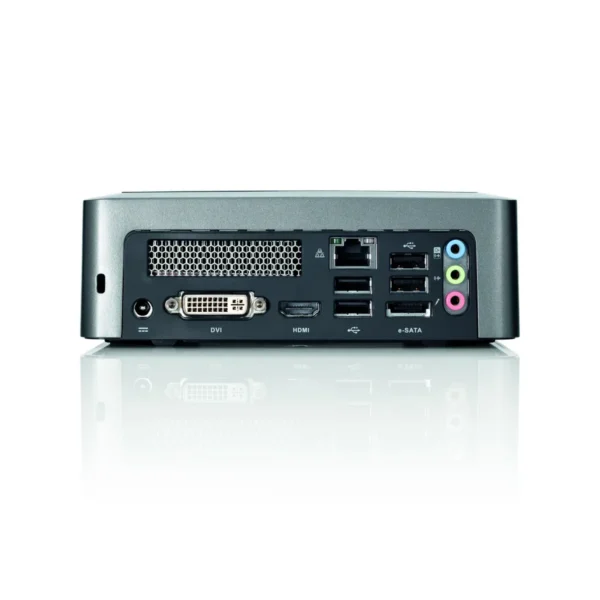Fujitsu ESPRIMO Q1510 Intel® Core™ i3 i3-330M 2 GB DDR3-SDRAM 500 GB Intel® HD Graphics Windows 7 Home Premium Small Desktop PC Black, Grey