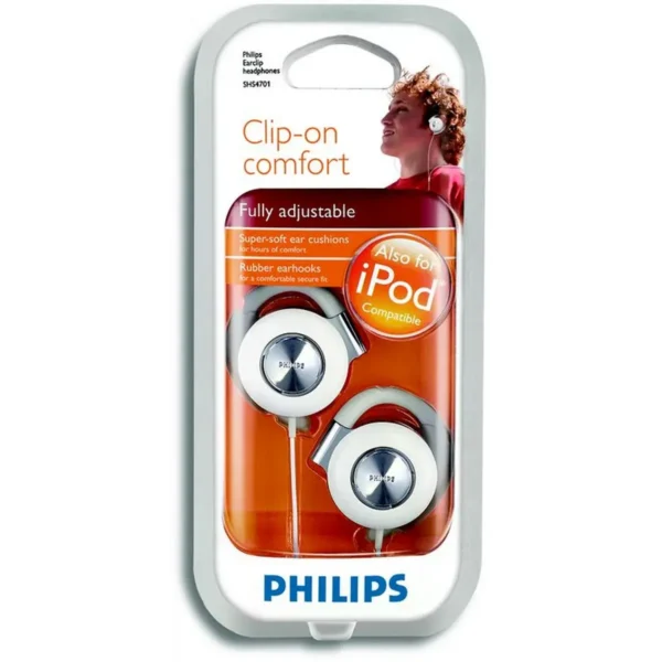 Philips SHS4701 Earclip Headphones
